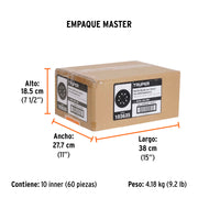 Base hook and loop para LIRI-20A, TRUPER
