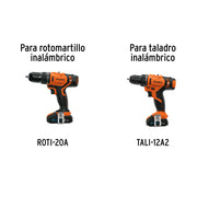 Batería ion litio, 12V, para ROTI-20A y TALI-12A2