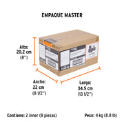 Batería ion litio, 20V, 2 Ah, TRUPER PRO