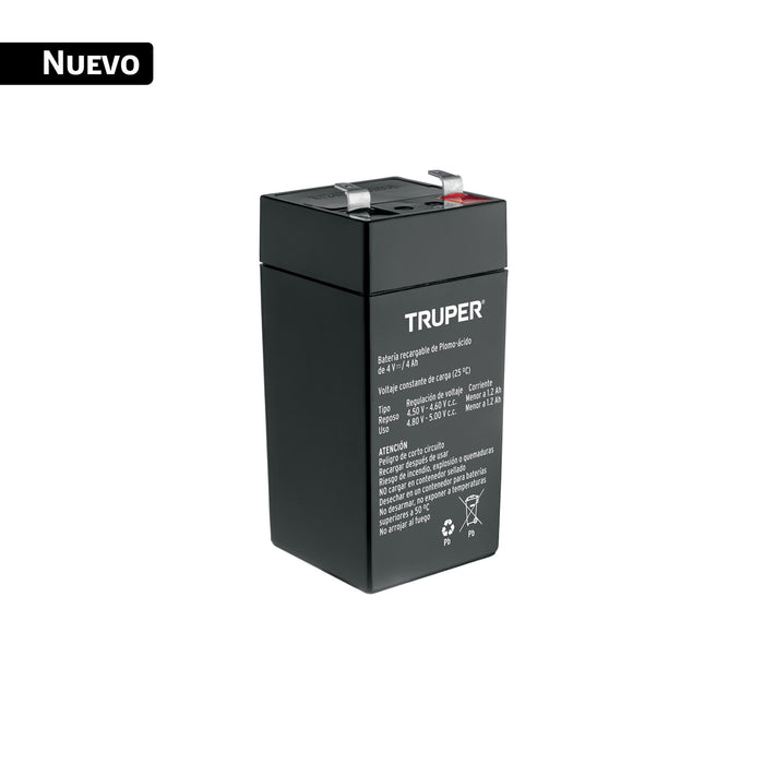 Batería recargable para básculas 4V / 4Ah TRUPER