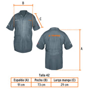 Bata de trabajo, talla 42, TRUPER