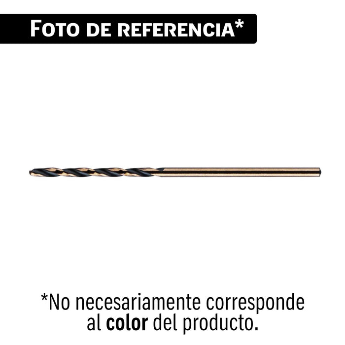 Broca HSS 1/16' Trugold para metal en blíster, EXPERT