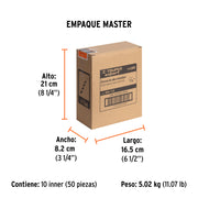 Broca HSS 1/2' Trugold para metal, TRUPER EXPERT