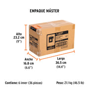 Broca HSS 13/32' Trusilver para metal, TRUPER