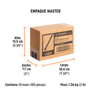 Broca HSS 13/64' Trublack para metal, TRUPER
