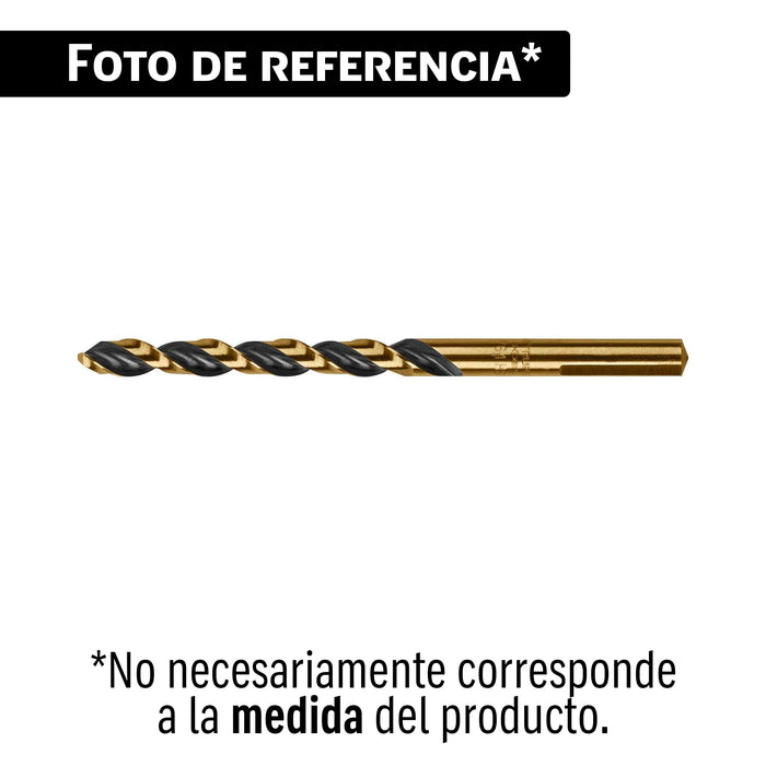Broca HSS 17/64' Trugold para metal en blíster, EXPERT
