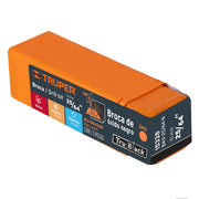 Broca HSS 25/64' Trublack para metal, TRUPER