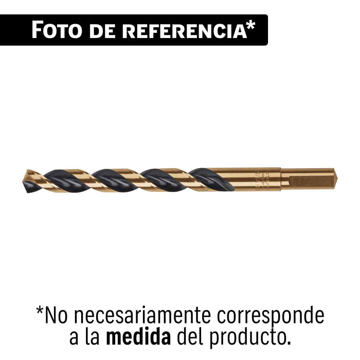Broca HSS 27/64' Trugold para metal en blíster, EXPERT