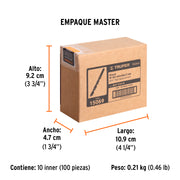 Broca HSS 5/64' Trublack para metal, TRUPER