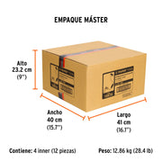 Berbiquí profesional 12' perilla de madera, TRUPER