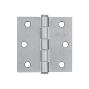 Bisagra cuadrada 2-1/2', satinado, cabeza plana, HERMEX