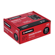 Bisagra cuadrada 2-1/2', acero negro mate, cabeza plana