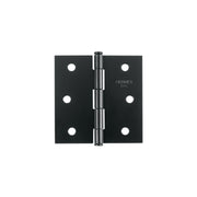 Bisagra cuadrada 3', negro mate, cabeza plana, BASIC