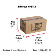 Bolsa 2 bisagras cuadradas 3-1/2' acero inox, cabeza plana
