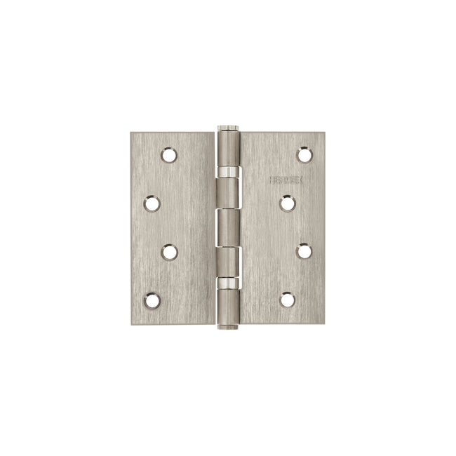 Bisagra cuadrada 4' acero inox, cabeza plana, HERMEX