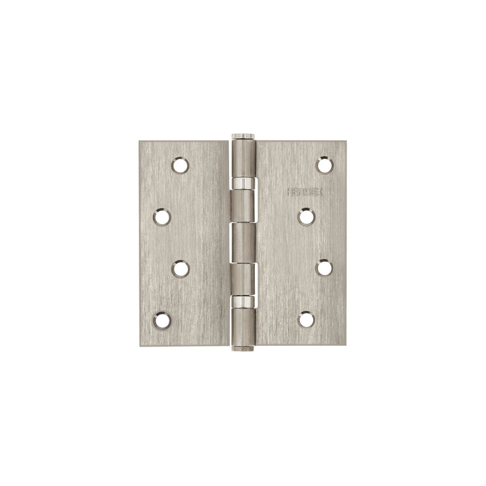 Bisagra cuadrada 4', acero inox, cabeza plana, HERMEX