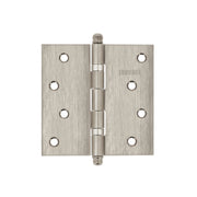 Bisagra cuadrada 4' acero inox, cabeza redonda, HERMEX