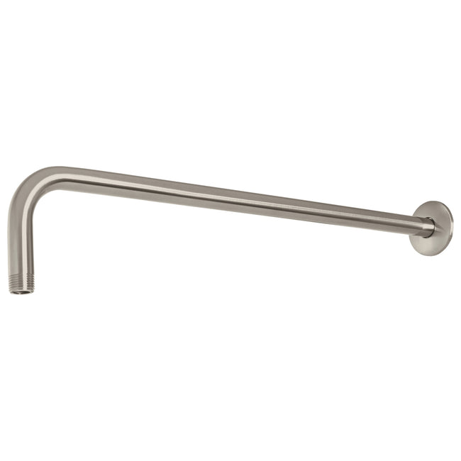Brazo recto 50 cm con chapetón para regadera, satín, FOSET