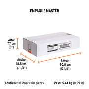 Broca para concreto de 1/4 x 12', TRUPER