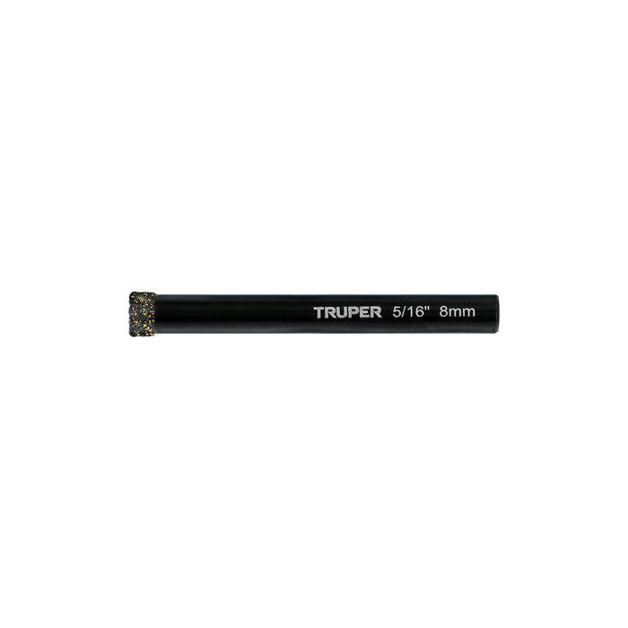 Broca diamantada 5/16' (8 mm), TRUPER