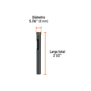 Broca diamantada 5/16' (8 mm), TRUPER