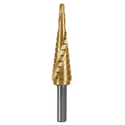 Broca escalonada titanio 13 escalones 1/8' a 1/2', EXPERT