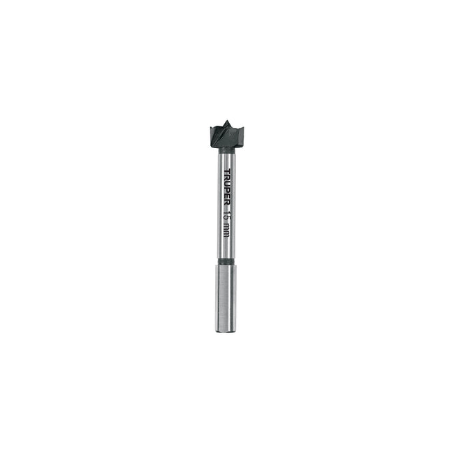 Broca forstner 15 mm para madera, TRUPER