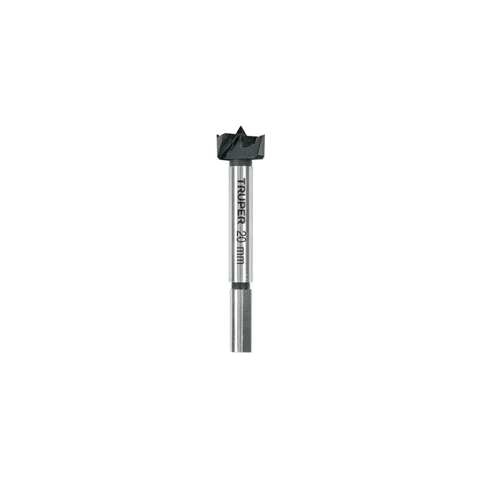 Broca forstner 20 mm para madera, TRUPER
