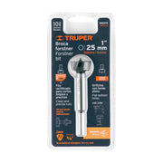 Broca forstner 25 mm para madera, TRUPER