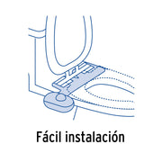 Bidet para WC de 2 piezas, FOSET