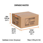 Broca con punta centradora para madera 1/2', TRUPER