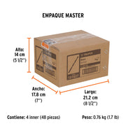 Broca con punta centradora para madera 5/32', TRUPER
