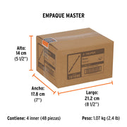 Broca con punta centradora para madera 7/32', TRUPER