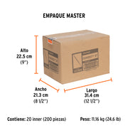 Broca multimaterial 3/8 x 6', TRUPER