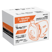 Bomba centrífuga para agua, 1/2 HP, TRUPER EXPERT