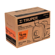 Bomba centrífuga para agua, 1/2 HP, TRUPER