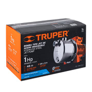 Bomba tipo jet, cabezal de acero inoxidable, 1 HP, TRUPER