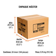 Cabeza infladora de llantas, macho, cuerda 1/4' NPT, TRUPER