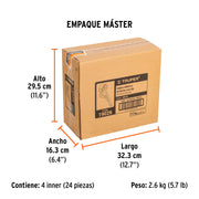 Cabeza infladora llantas con clip, hembra, 1/4' NPT, TRUPER