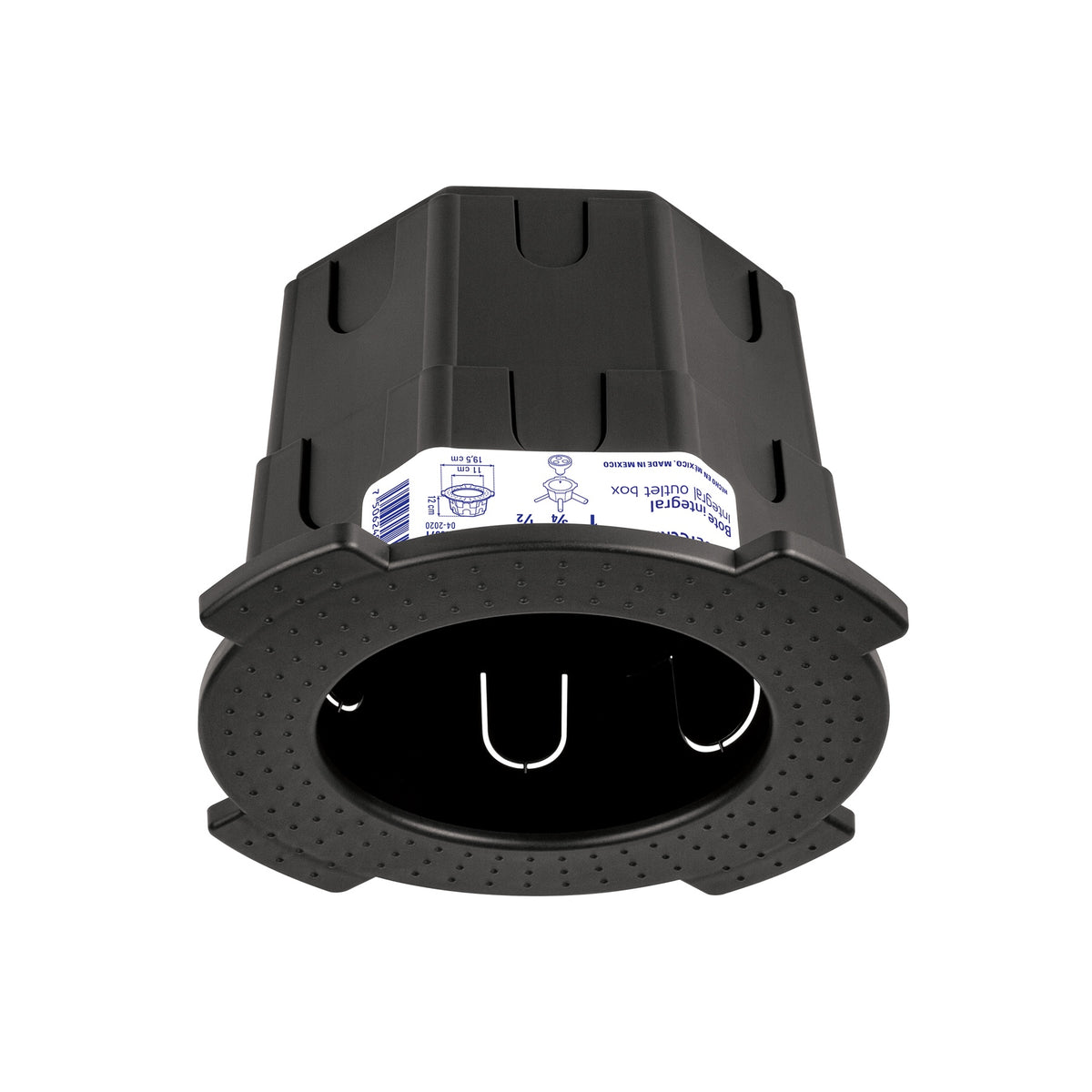 Bote integral de 12 cm, aro interno de 11 cm, VOLTECK