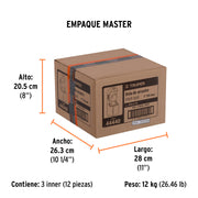 Bola de arrastre para remolque, 2', 3,500 lb, TRUPER