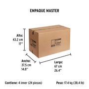 Bomba manual para inflar, 80 PSI, PRETUL