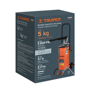Bomba inyectora de grasa, 5 kg, TRUPER