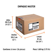 Bolsa para polvo para LIRO-5A, TRUPER