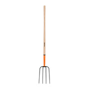 Bieldo para paja, 4 dientes, mango largo 48', TRUPER