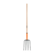 Bieldo para paja, 5 dientes, mango largo 48', TRUPER