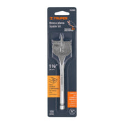 Broca plana de manita 1-1/2' para madera, TRUPER