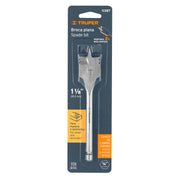 Broca plana de manita 1-1/8' para madera, TRUPER
