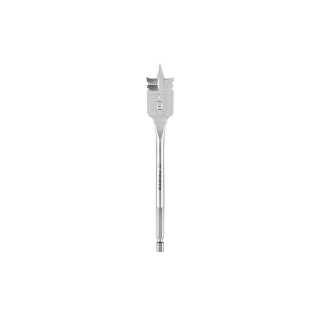 Broca plana de manita 7/8' para madera, TRUPER