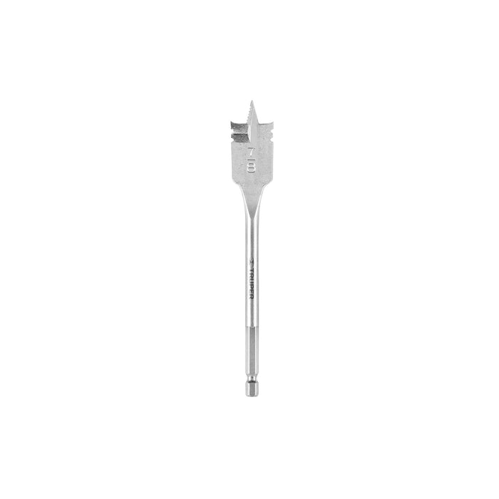 Broca plana de manita 7/8' para madera, TRUPER